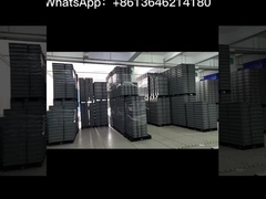 Hộp nhựa lớn có thể gập lại cho sử dụng kho và hậu cần