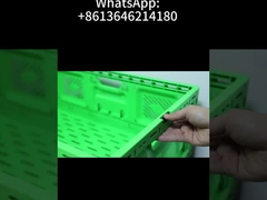 hộp nhựa gập lại cho trái cây và rau quả hộp lưu trữ gấp
