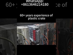 Hộp nhựa hạng nặng logistics packing hộp gấp