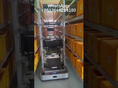 Thùng nhựa lưu trữ tự động, có thể xếp chồng, chịu tải nặng, thùng di chuyển