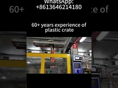 Hộp nhựa gấp có thể xếp chồng để dễ dàng vận chuyển hàng hóa nông nghiệp