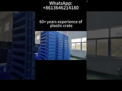 Hộp lưu trữ hộp nhựa gấp có thể xếp chồng trong PP công nghiệp