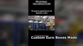 Sản xuất hộp Euro & VDA tùy chỉnh | Nhà máy sản xuất container hậu cần nhựa OEM