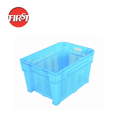 Mua Kích thước bên ngoài 545 * 345 * 250mm Nông nghiệp Hộp nhựa để vận chuyển rau sản xuất trực tuyến