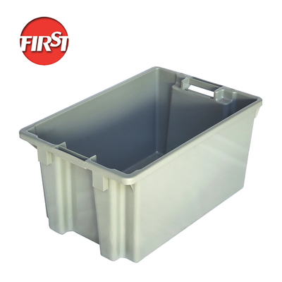 Mua 600 * 395 * 300mm Heavy Duty Plastic Crates cho kho lưu trữ siêu thị sản xuất trực tuyến