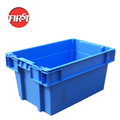 Mua Vật liệu tiêm Logo tùy chỉnh Hộp nhựa có thể xếp chồng và xếp chồng với vật liệu PP kiểu hộp rắn sản xuất trực tuyến