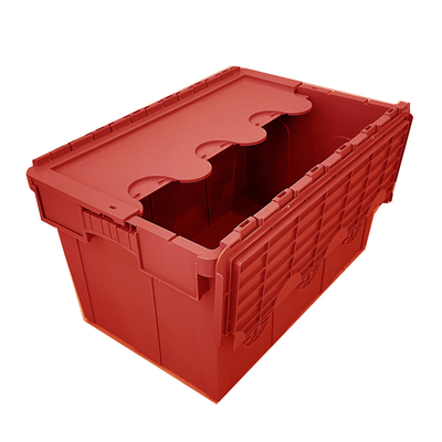 Mua Heavy Duty tái chế thùng nhựa với đinh gắn nắp nắp Tool Moving Box 600x400x350mm sản xuất trực tuyến