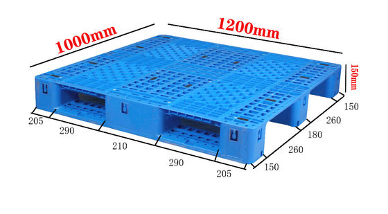 Mua Euro Pallet Plastic Stackable Heavy Duty Warehouse Logistics Cheap 1200×1000mm Plastic Pallet sản xuất trực tuyến