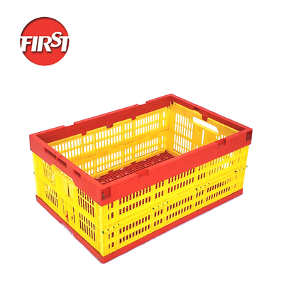 Thị trường siêu thị Nông nghiệp Thùng đựng trái cây và trứng nhựa gấp