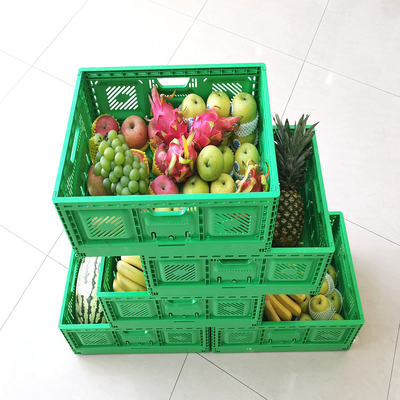 Chất chứa kiểu lưới gấp có thể sử dụng nhiều lần cho thùng thu hoạch Kích thước 600*400*52mm