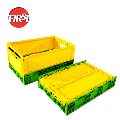 29L Hộp nhựa gấp Hộp di chuyển xếp chồng để lưu trữ