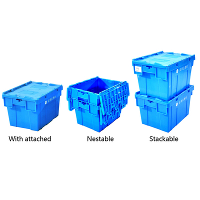 67 lít Kho chứa ốp xếp chồng ốp gập hộp chứa chứa hạng nặng