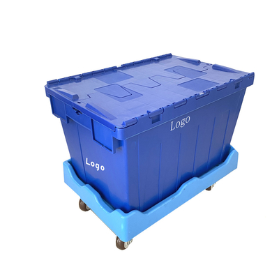 Hộp nhựa gấp có nắp nặng có nắp hộp di chuyển tái sử dụng