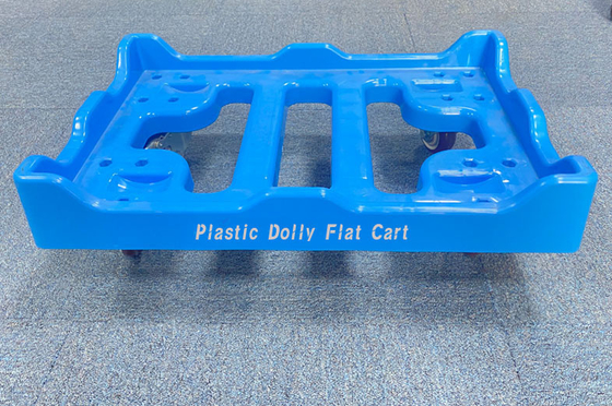Dolly Plastic Flat Cart For Moving Boxes Heavy Duty 600*400mm Platform Dolly Trolley Dolly là một loại xe tải có dung lượng cao